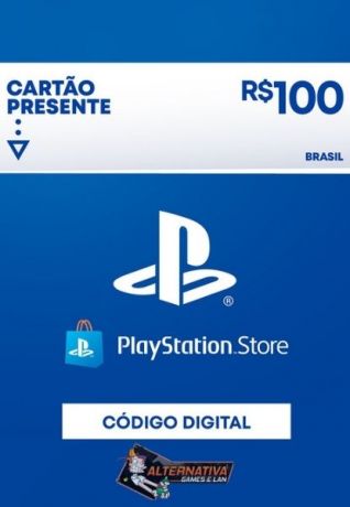 PlayStation Store - Cartão Presente Digital [Exclusivo Brasil] R$ 100